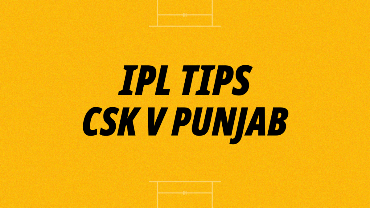Image for Betfair's CSK v Punjab preview featuring tips 
